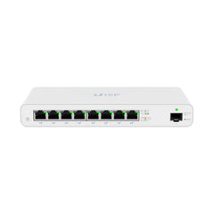 A Photo Of Ubiquity UISP Eight-Port Gigabit PoE Router - High-Performance Solution for MicroPoP and Large-Scale Networks