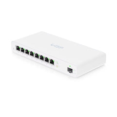 A Photo Of Ubiquity UISP Eight-Port Gigabit PoE Router - High-Performance Solution for MicroPoP and Large-Scale Networks