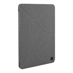 A Photo Of Uniq Yorker Kanvas Clear Protective Sheath with Integrated Stand for iPad Mini 4/5 – Ultimate Hands-Free Experience