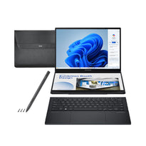 Asus Zenbook Duo OLED UX8406CA-PZ005W - Dual 14" Touchscreen - Core Ultra 9 285H - 32GB Ram - 2TB SSD - Intel ARC Graphics - 2 Years Warranty