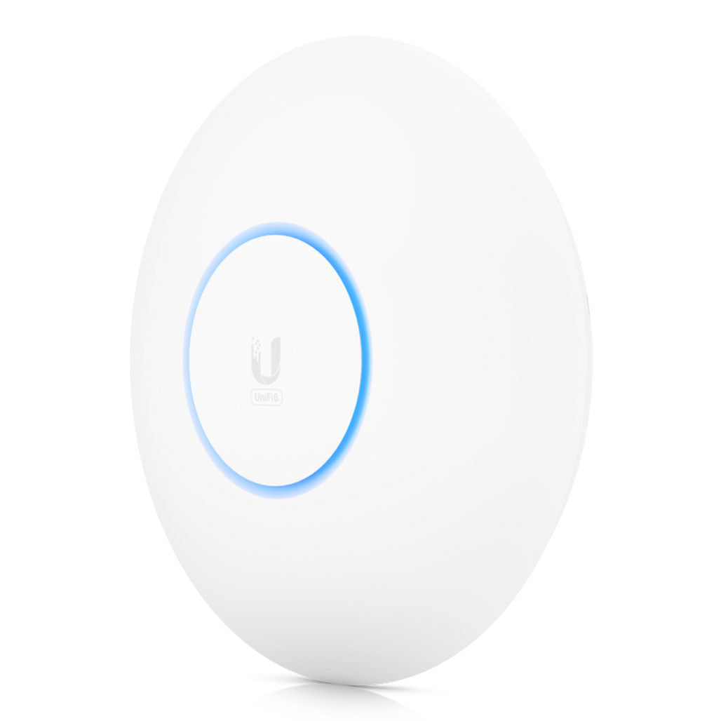 A Photo Of Ubiquiti U6 Plus - Ceiling-Mounted WiFi 6 Access Point with 4 Spatial Streams