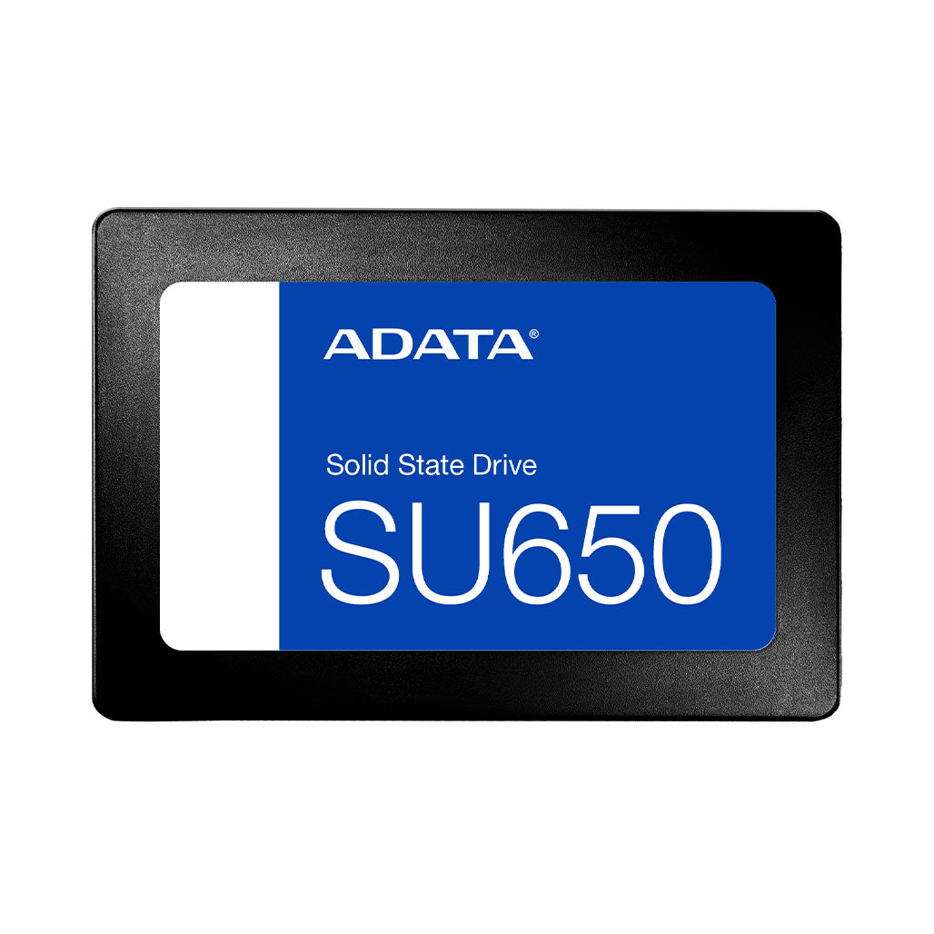 A Photo Of ADATA Ultimate SU650 512GB Internal SSD - High-Speed 3D NAND Flash, SLC Caching, Advanced Error Correction
