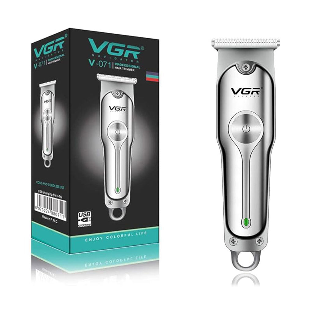 A Photo Of VGR V-071 Hair Clippers & Beard Trimmer for Men | Cordless Waterproof Grooming Kit with USB Charging