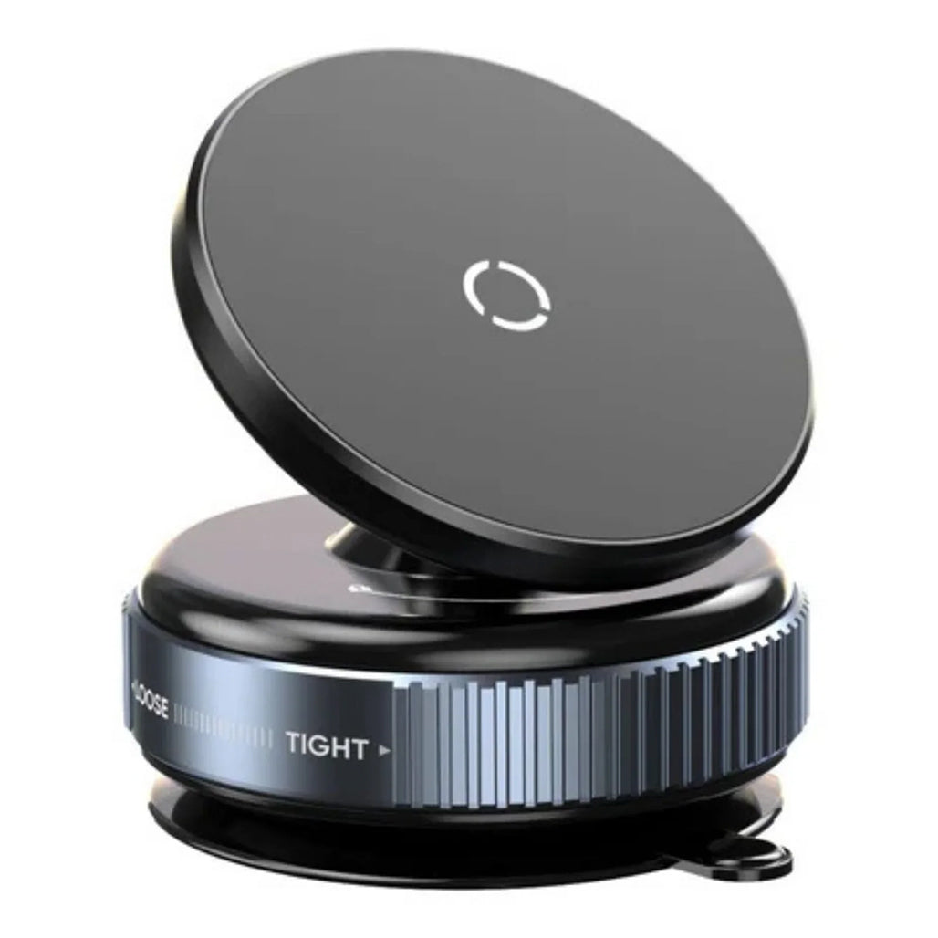 A Photo Of Magnetic Wireless Car Charger Mount K007S – Vacuum Suction & One-Handed Operation