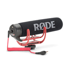 A Photo Of Rode VideoMic GO Lightweight On-Camera Microphone with Integrated Shock Mount