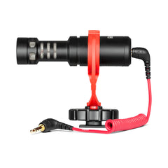A Photo Of Rode VideoMicro Compact On-Camera Microphone with Furry Windshield