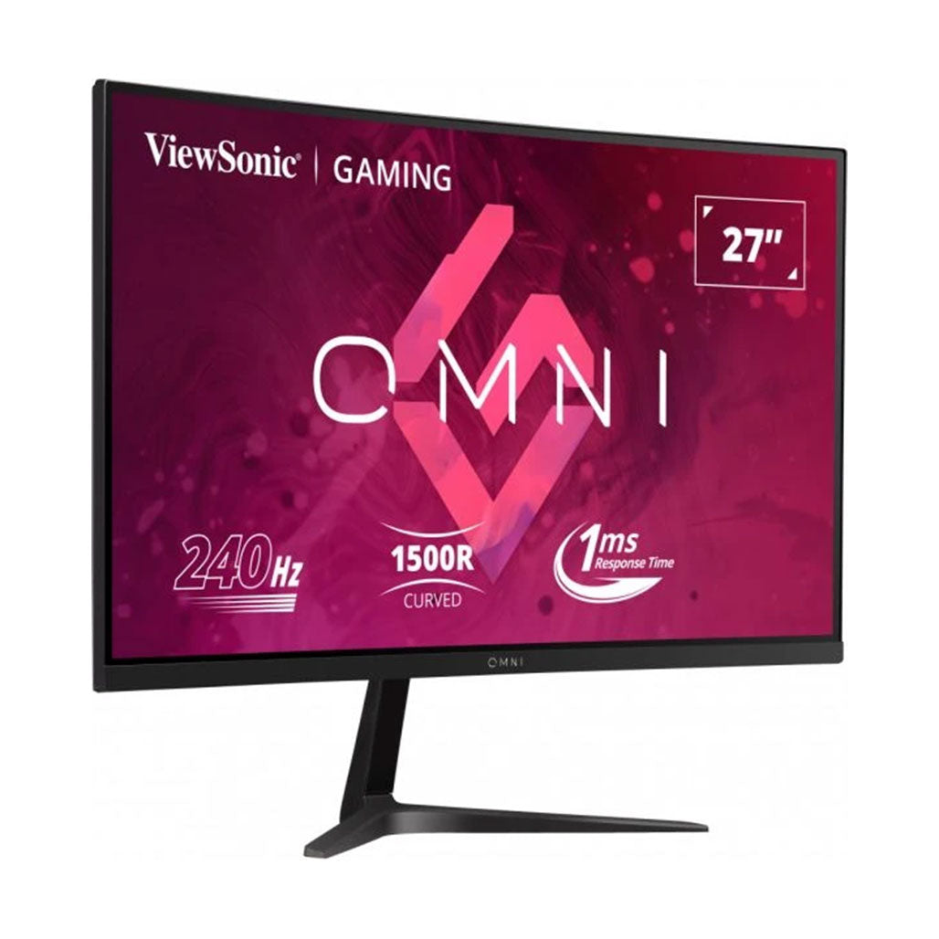 A Photo Of ViewSonic VX2719-PC-MHD 27-Inch FHD Curved Gaming Monitor – 240Hz Refresh Rate, 1ms Response Time