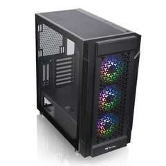 A Photo Of Thermaltake Versa T27 TG ARGB Mid Tower Chassis – E-ATX Case