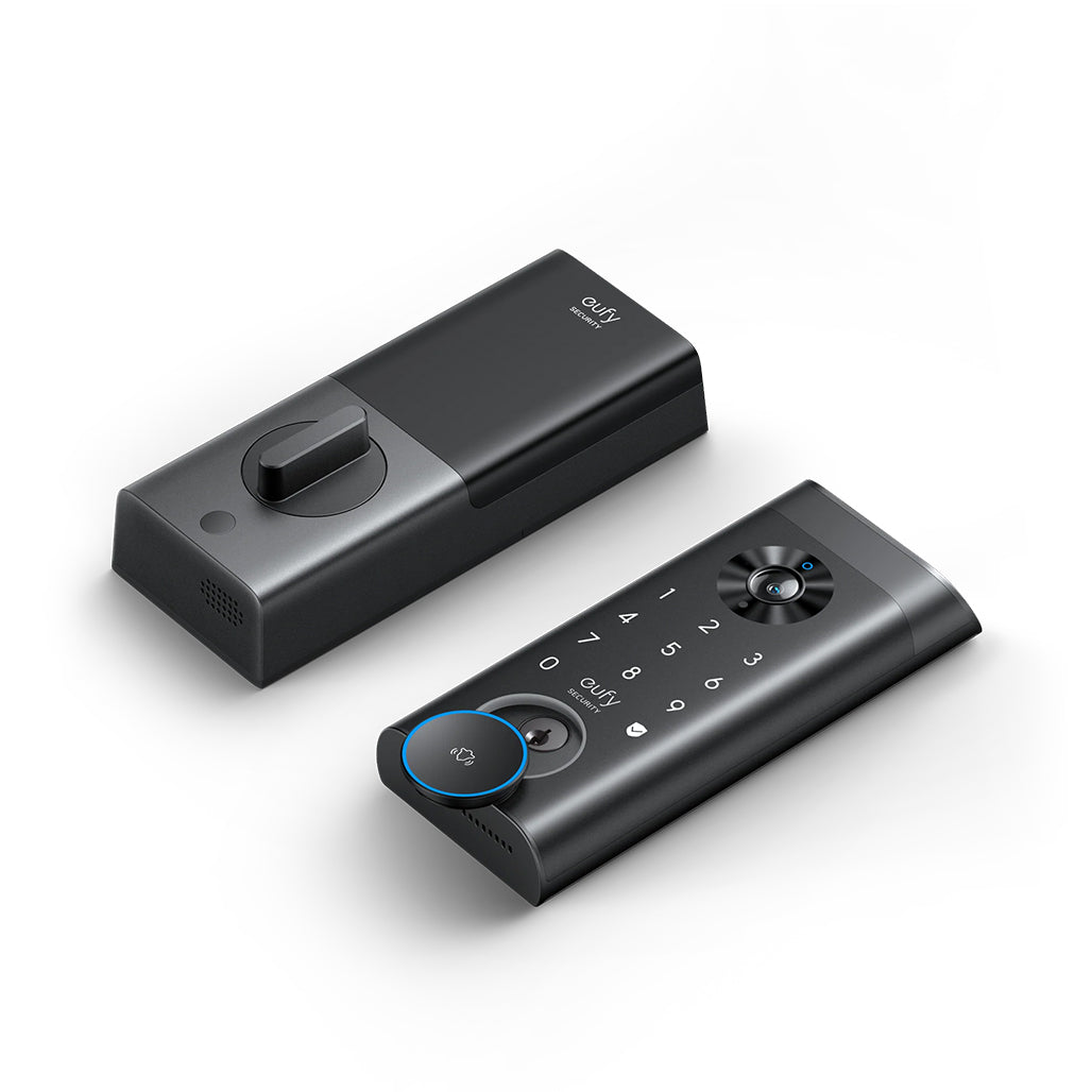 A Photo Of Eufy Video Smart Lock E330 – 3-in-1 Fingerprint Door Lock with 2K Camera, Wi-Fi, and Voice Assistant Support