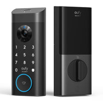 Eufy Video Smart Lock E330 – 3-in-1 Fingerprint Door Lock with 2K Camera, Wi-Fi, and Voice Assistant Support