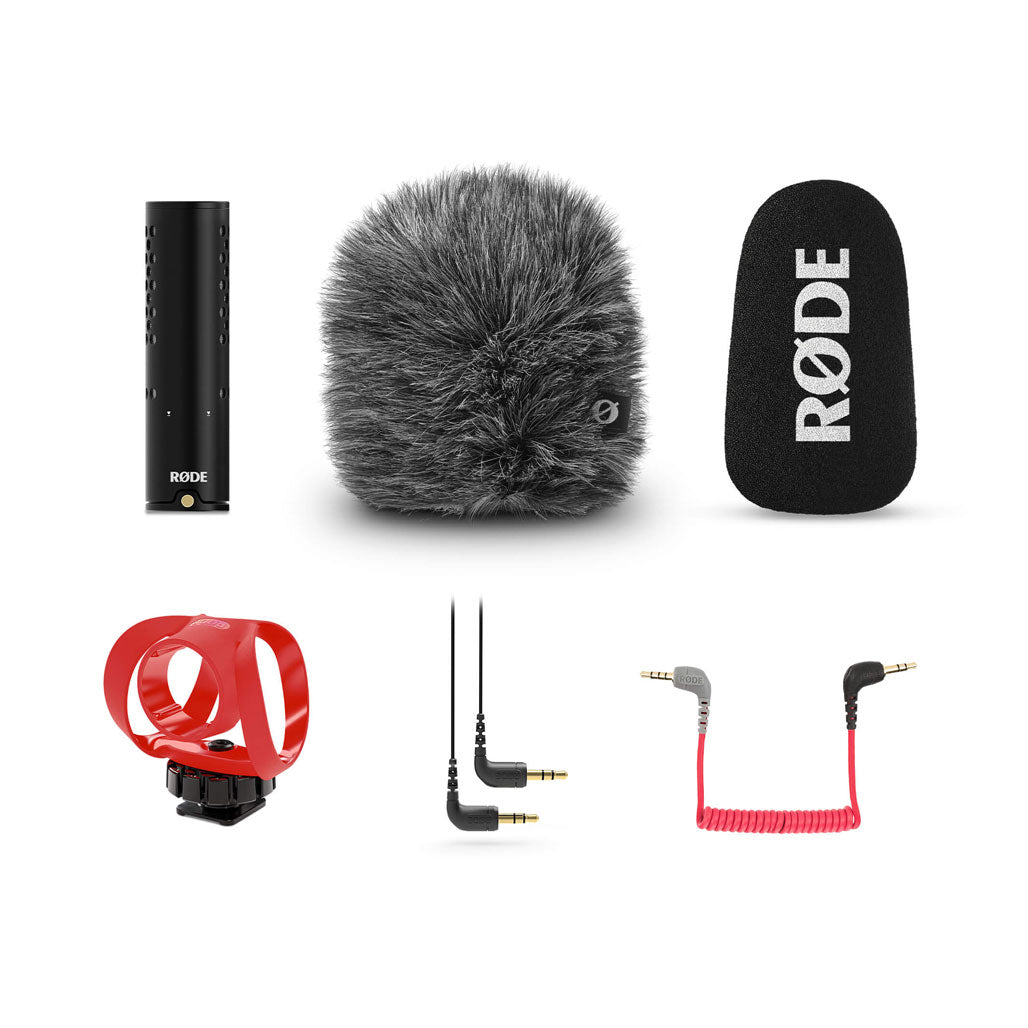 A Photo Of Rode VideoMicro II Ultra-Compact On-Camera Microphone with Annular Line Tube Technology