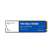 WD Blue SN580 1TB NVMe SSD | WDS100T3B0E | PCIe Gen 4.0 | 4,150 MB/s Read Speed | M.2 2280