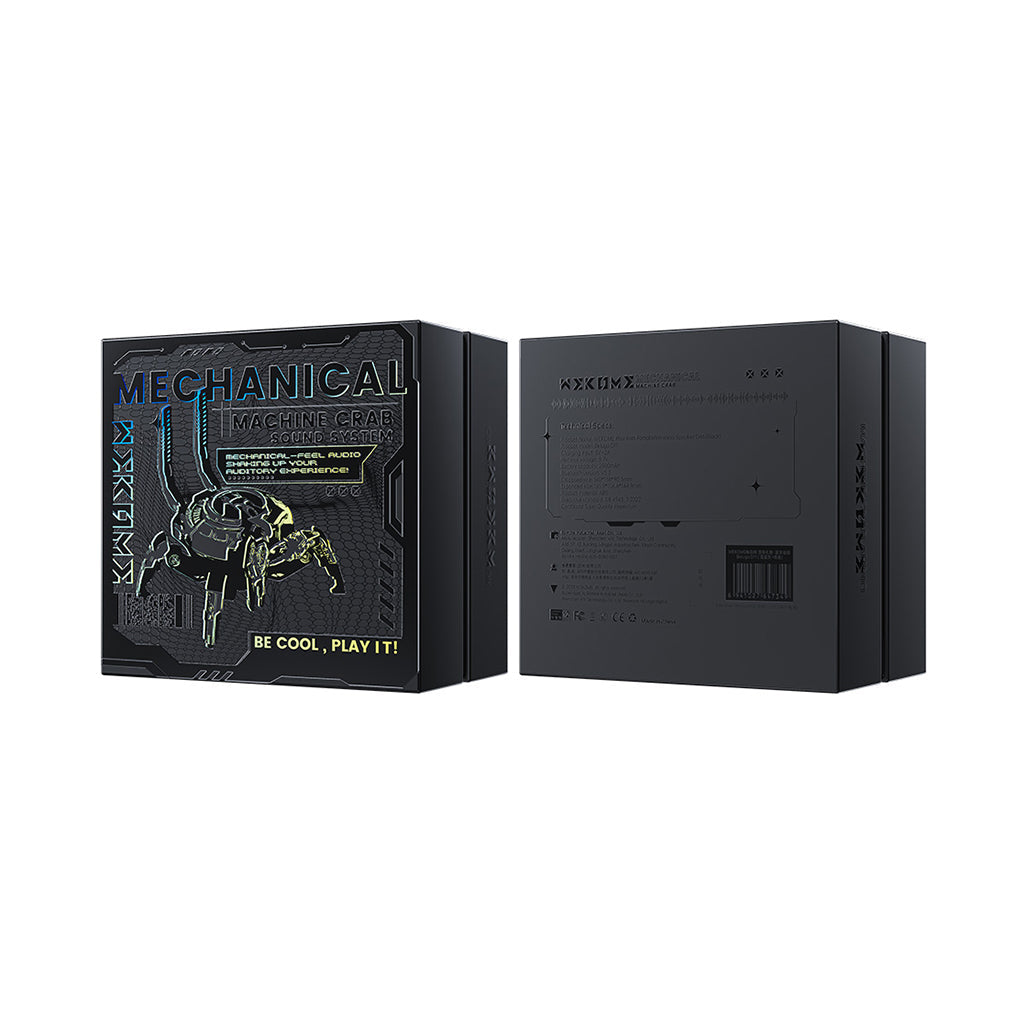 A Photo Of Wekome Beluga D11 Wireless Speaker – Shock-Absorbing, RGB Lighting, Bluetooth 5.3