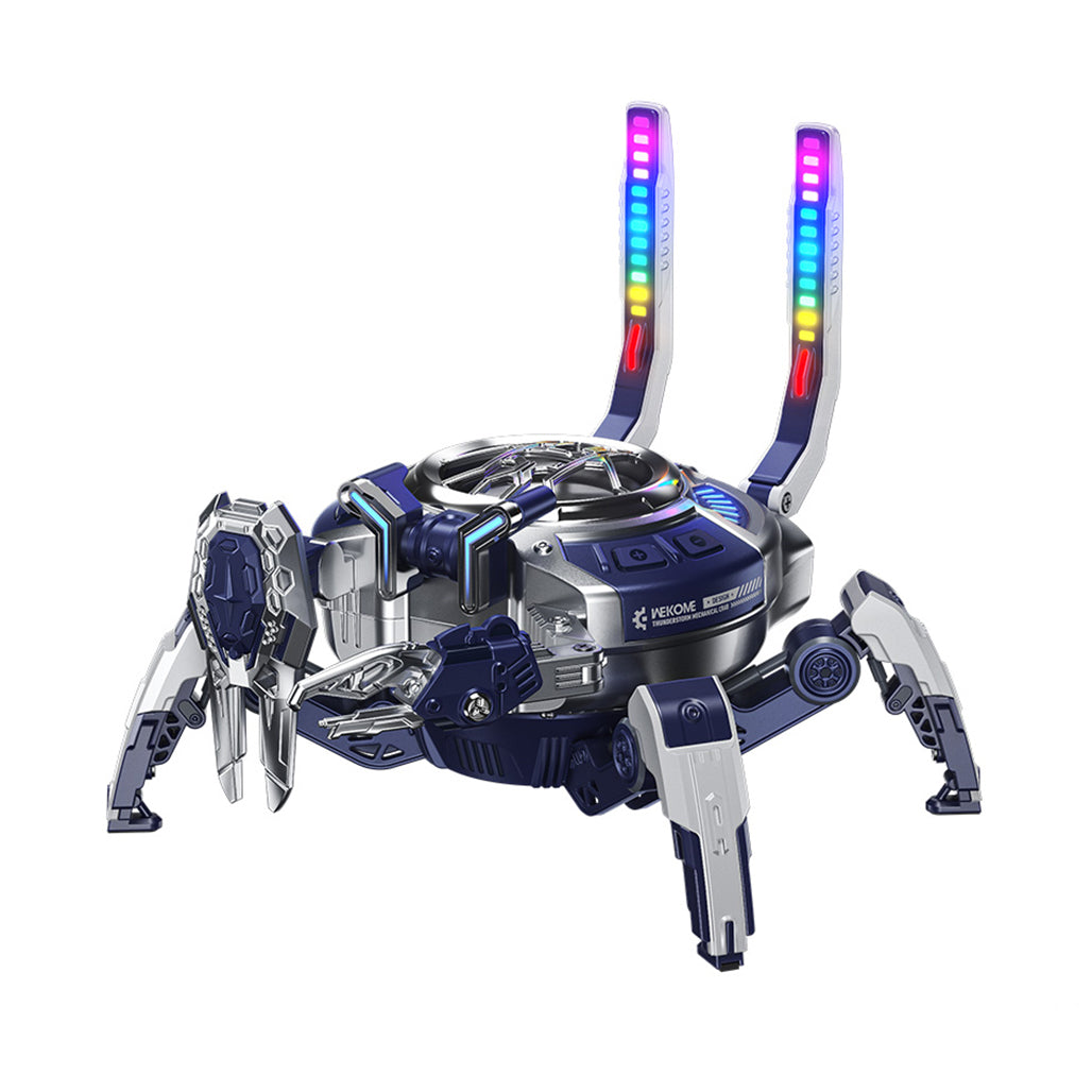 A Photo Of Wekome Beluga D11 Wireless Speaker – Shock-Absorbing, RGB Lighting, Bluetooth 5.3