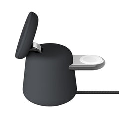 A Photo Of Belkin BoostCharge Pro 2-in-1 MagSafe Wireless Charging Dock – 15W Fast Charger for iPhone, Apple Watch & AirPods