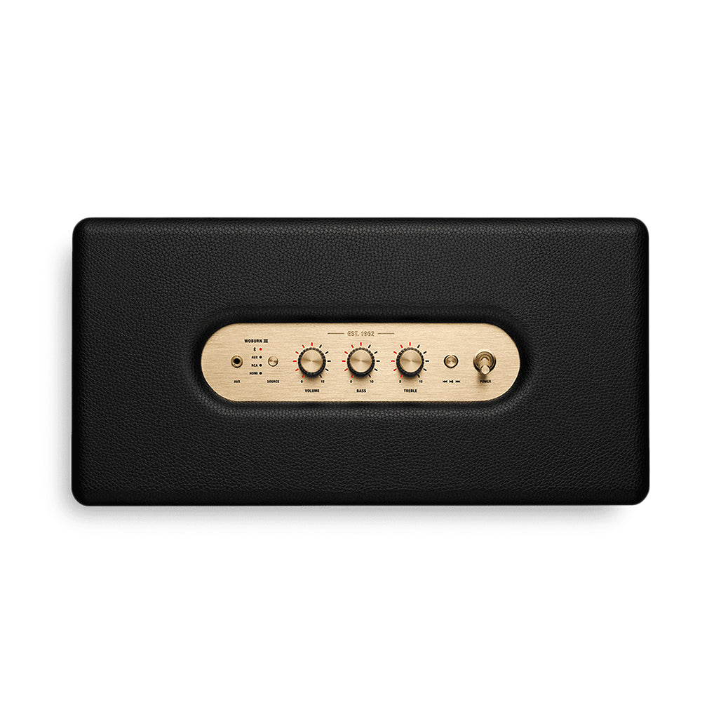 A Photo Of Marshall Woburn III Bluetooth Speaker – Powerful, Re-engineered Home Audio