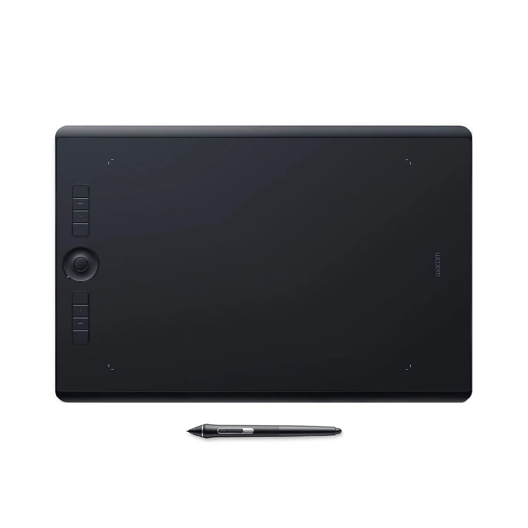A Photo Of Wacom Intuos Pro Creative Pen Tablet - Large | PTH-860 - Advanced Drawing Tablet with Pro Pen 2, 8,192 Pressure Levels, and Customizable Controls