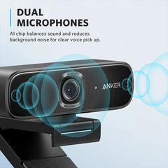 A Photo Of Anker PowerConf C302 2K HD Webcam
