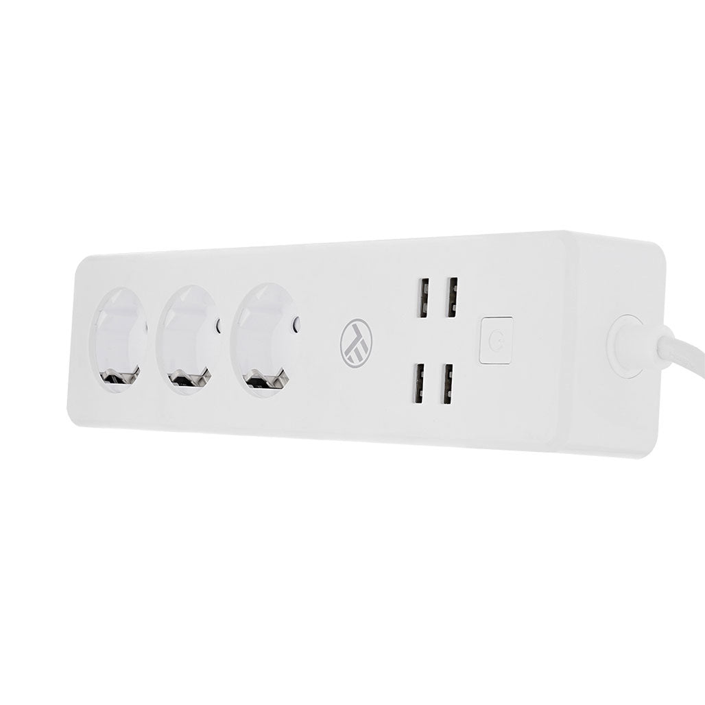 A Photo Of Tellur WiFi Smart Power Strip - 3 Outlets, 4 USB Ports, 2200W, 10A