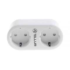 A Photo Of Tellur WiFi Smart AC Socket - Dual Ports, 16A, Energy Monitoring
