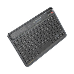 A Photo Of Hoco S55 Transparent Discovery Edition Wireless Keyboard - BT v5.0, 78 Keys, 500mAh Battery, Colorful Backlight