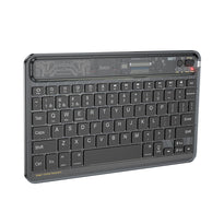 Hoco S55 Transparent Discovery Edition Wireless Keyboard - BT v5.0, 78 Keys, 500mAh Battery, Colorful Backlight