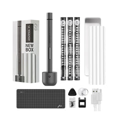 A Photo Of Wowstick 1F+ Plus Mini Electric Screwdriver Set | 69-in-One Precision Tool with LED Lighting