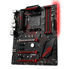 A Photo Of MSI X470 Gaming Plus ATX Motherboard 911-7B79-011 | AMD AM4 Socket, Dual Channel DDR4, PCIe Gen3, and RAID Support