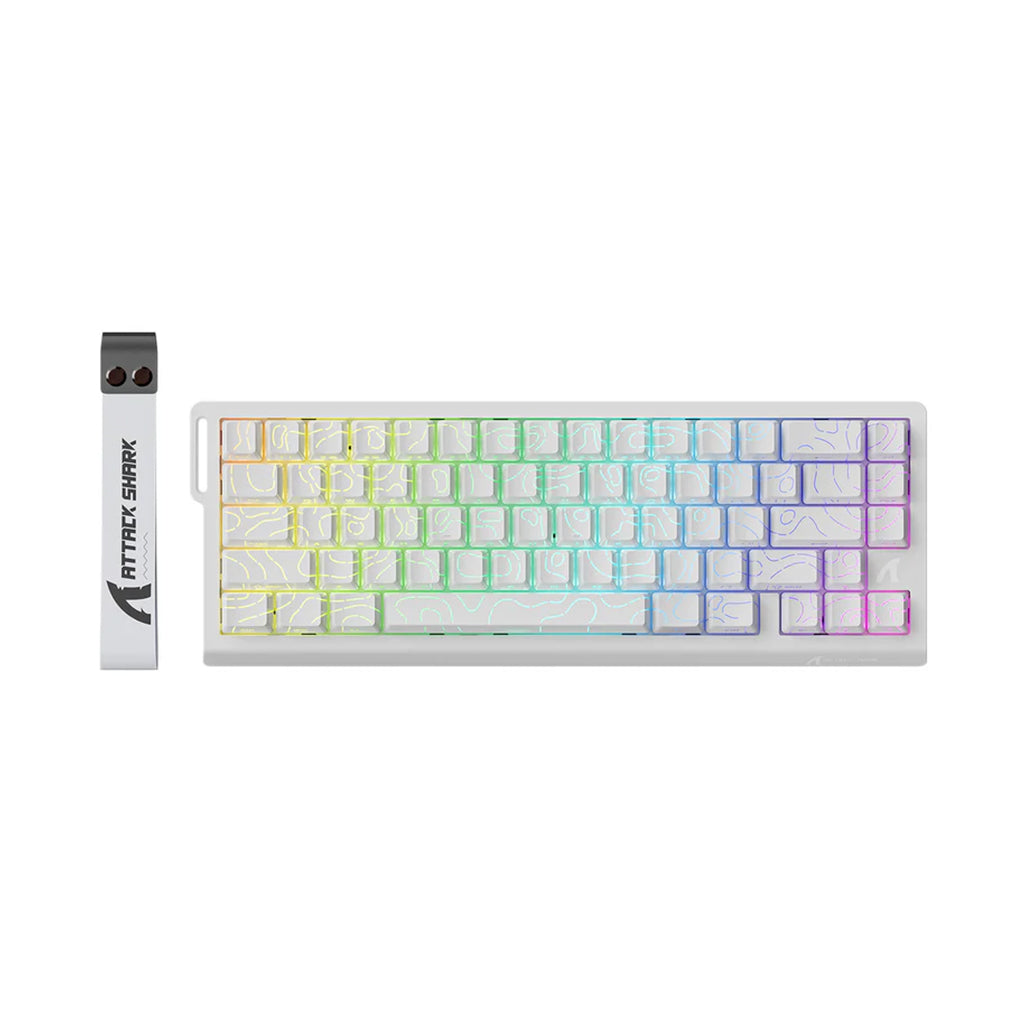 A Photo Of Attack Shark X68 HE - Wired Mechanical Gaming Keyboard