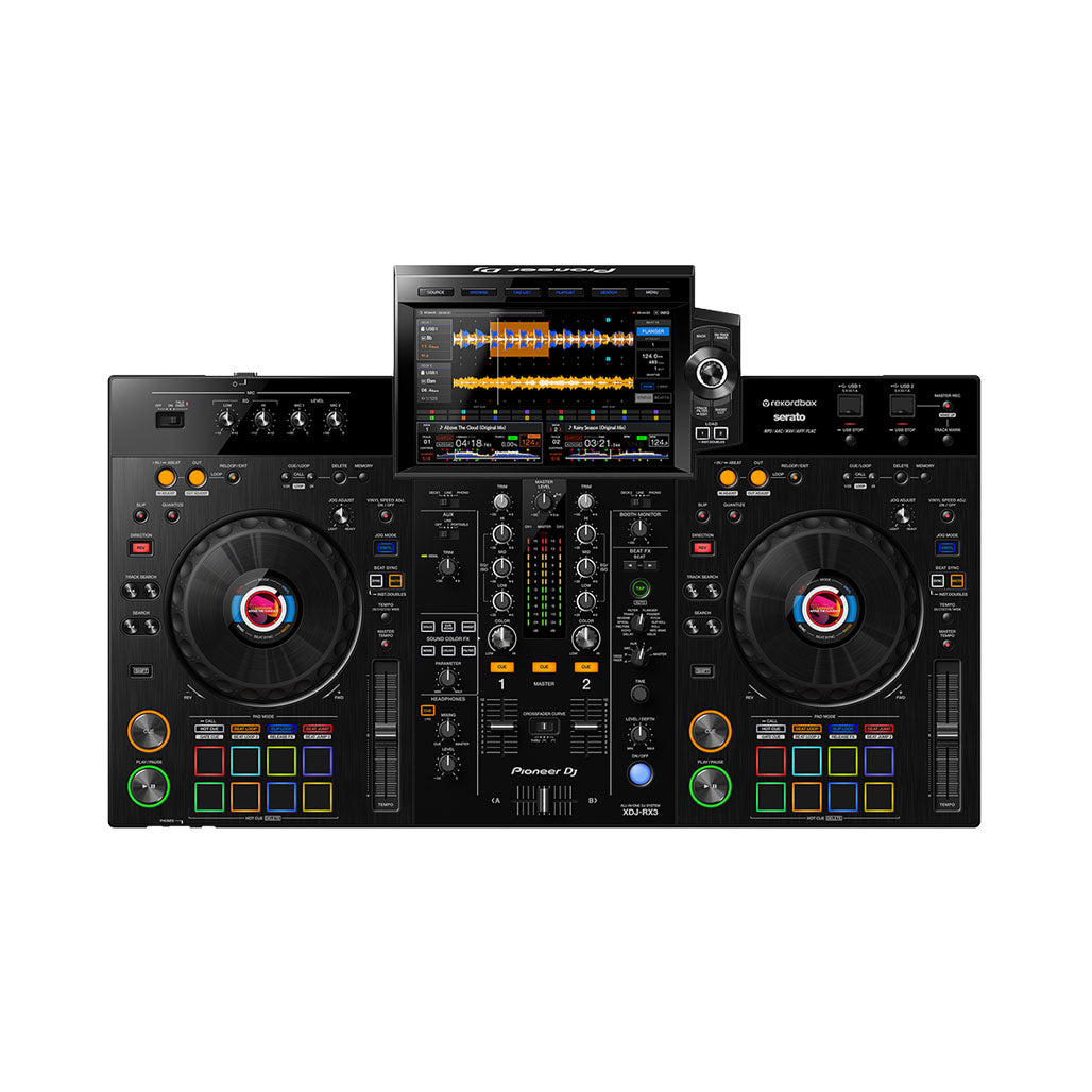 A Photo Of Pioneer XDJ-RX3 - Advanced 2-Channel All-in-One DJ System with 10.1-Inch Touchscreen