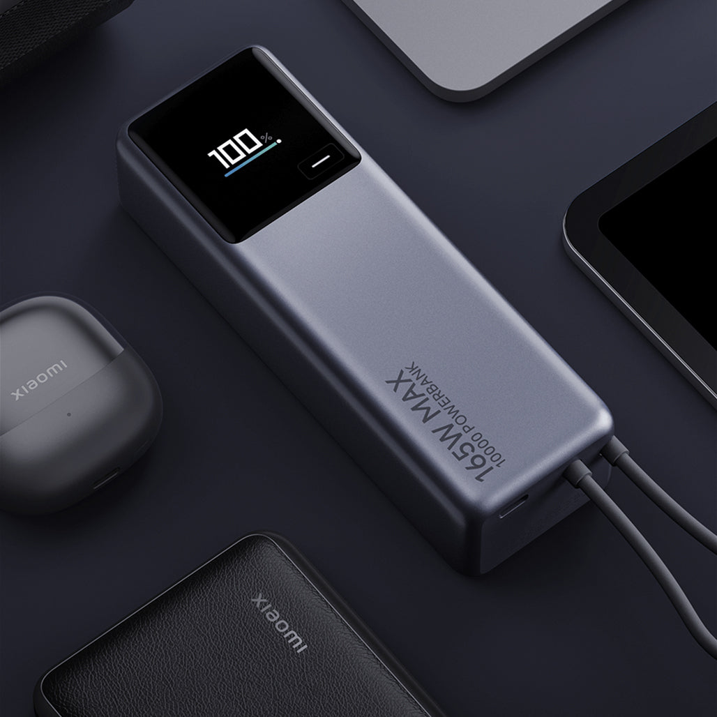 A Photo Of Xiaomi 165W Power Bank 10000mAh with Integrated USB-C Cable