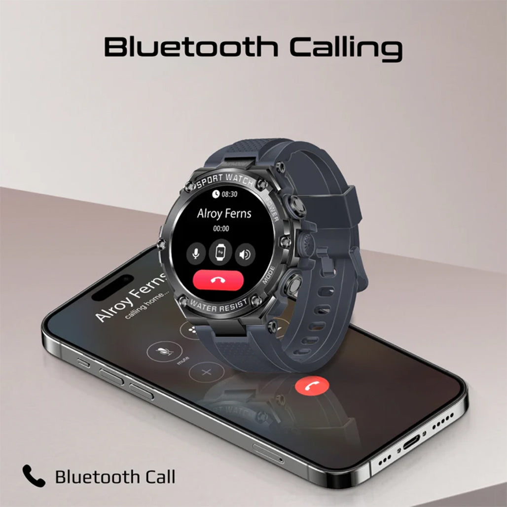 A Photo Of Promate XWatch-R19 Smartwatch with Bluetooth Calling | 1.53