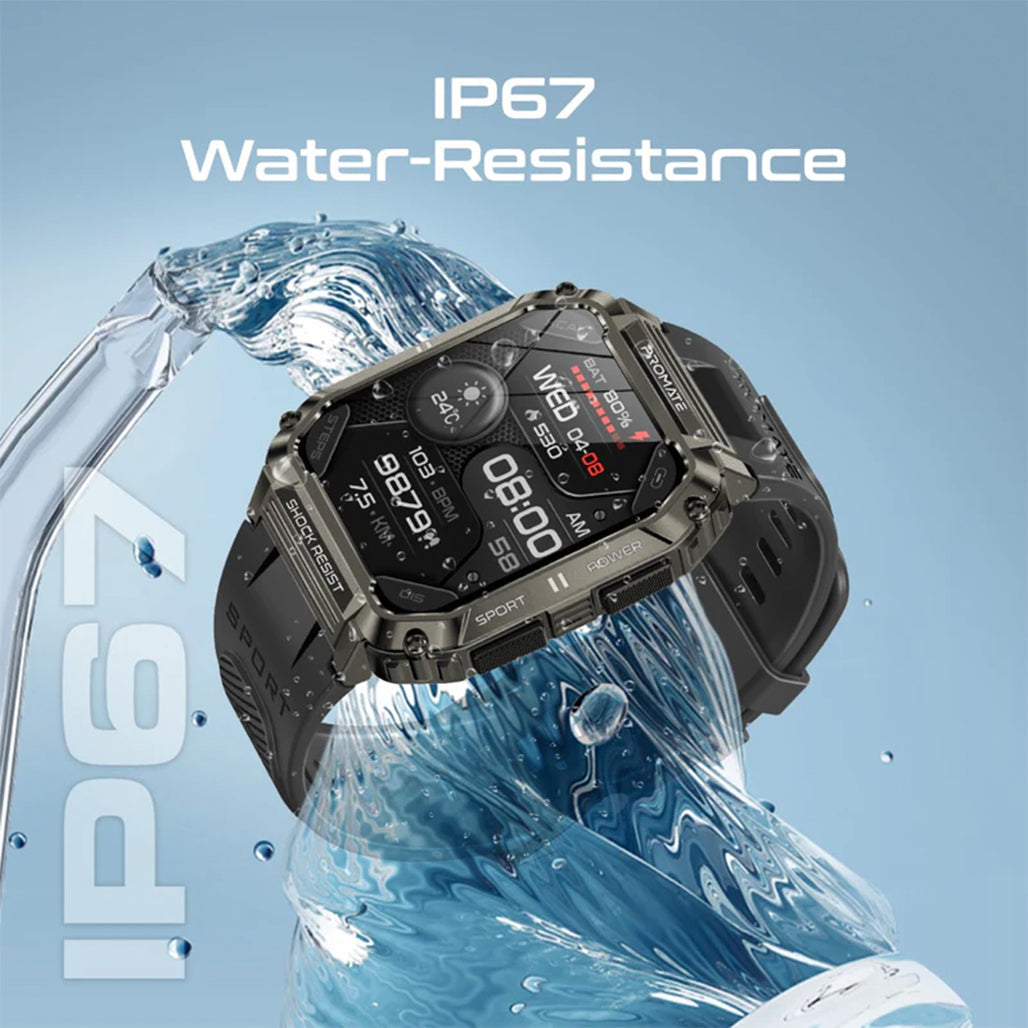 A Photo Of Promate XWatch-S19 Fitness Smartwatch with Bluetooth Calling | 1.95