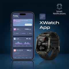 A Photo Of Promate XWatch-S19 Fitness Smartwatch with Bluetooth Calling | 1.95