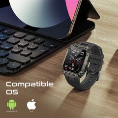 A Photo Of Promate XWatch-S19 Fitness Smartwatch with Bluetooth Calling | 1.95