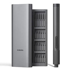 A Photo Of Xiaomi Electric Precision Screwdriver – High-Precision Magnetic Motor with 24 S2 Steel Bits, 170RPM Speed, and Aluminium Alloy Case