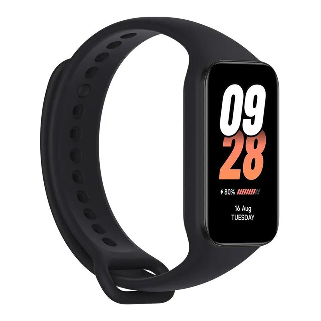 A Photo Of Xiaomi Smart Band 8 Active Black | M2302B1 - Advanced Fitness Tracker with Enhanced Display
