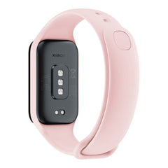 A Photo Of Xiaomi Smart Band 8 Active Pink | OB03719 - Stylish Fitness Tracker with Enhanced Display