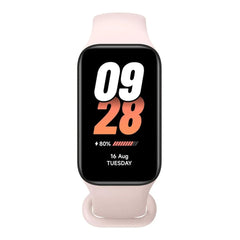 A Photo Of Xiaomi Smart Band 8 Active Pink | OB03719 - Stylish Fitness Tracker with Enhanced Display