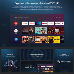 A Photo Of Xiaomi TV Stick 4K MDZ-27-AA - Android TV™ 11, Dolby Vision®, Dolby Atmos®, 4K Streaming