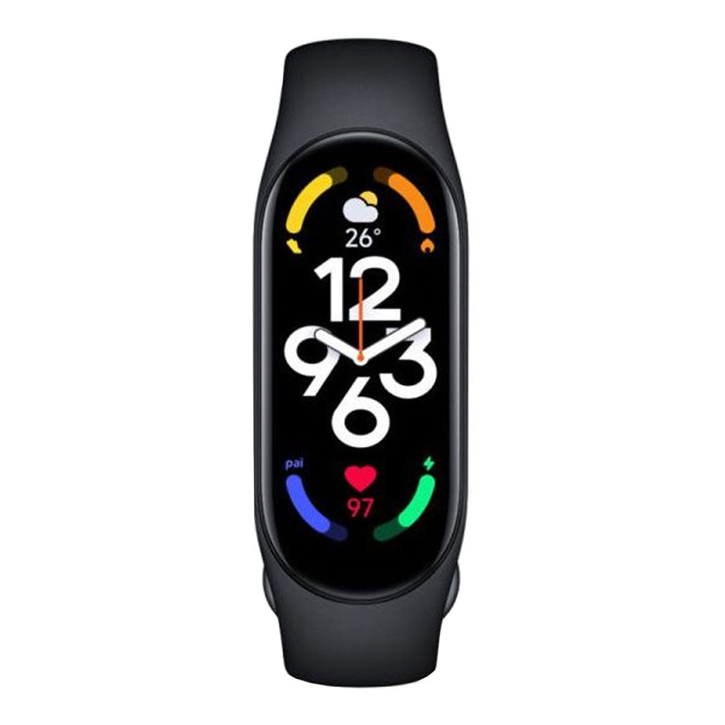 A Photo Of Xiaomi Smart Band 8 - Black | Advanced Fitness Tracker with AMOLED Display