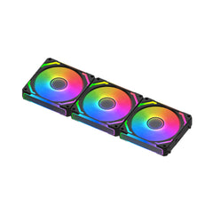 A Photo Of Xigmatek Starlink Ultra | 120mm ARGB Fan Kit with PWM Sync & Smart Control