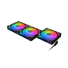 A Photo Of Xigmatek Starlink Ultra | 120mm ARGB Fan Kit with PWM Sync & Smart Control