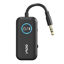 YMOO B06T2 Bluetooth 5.3 Audio Adapter | Wireless Transmitter & Receiver with AptX Low Latency HD | Dual Pairing for TV, PC, Car Speakers