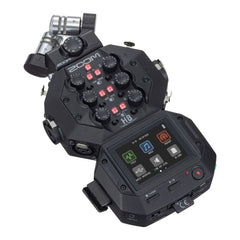 A Photo Of Zoom H8 12-Track Handy Recorder with Interchangeable Microphone System | Multi-Function Audio Recorder with App-Driven Touchscreen
