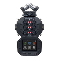 Zoom H8 12-Track Handy Recorder with Interchangeable Microphone System | Multi-Function Audio Recorder with App-Driven Touchscreen