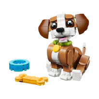 LEGO Creator 3-in-1 Cute Animals: Playful Puppy Dog 336 Pieces - 31382