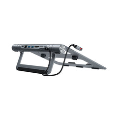 A Photo Of ACEFAST E5 Plus Multifunctional Laptop Stand with Hub - Adjustable Angle, USB 3.0, 4K Media Port, PD, LAN, SD/TF