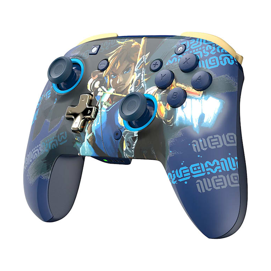 A Photo Of Nintendo Switch REMATCH Wireless Controller Glow: Link™ Hero
