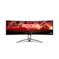 AOC Agon AG493QCX 49" Dual FHD Curved Gaming Monitor with 144Hz Refresh Rate and FreeSync Premium